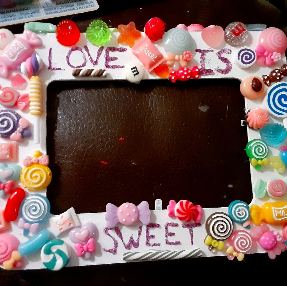 Love is sweet picture frame